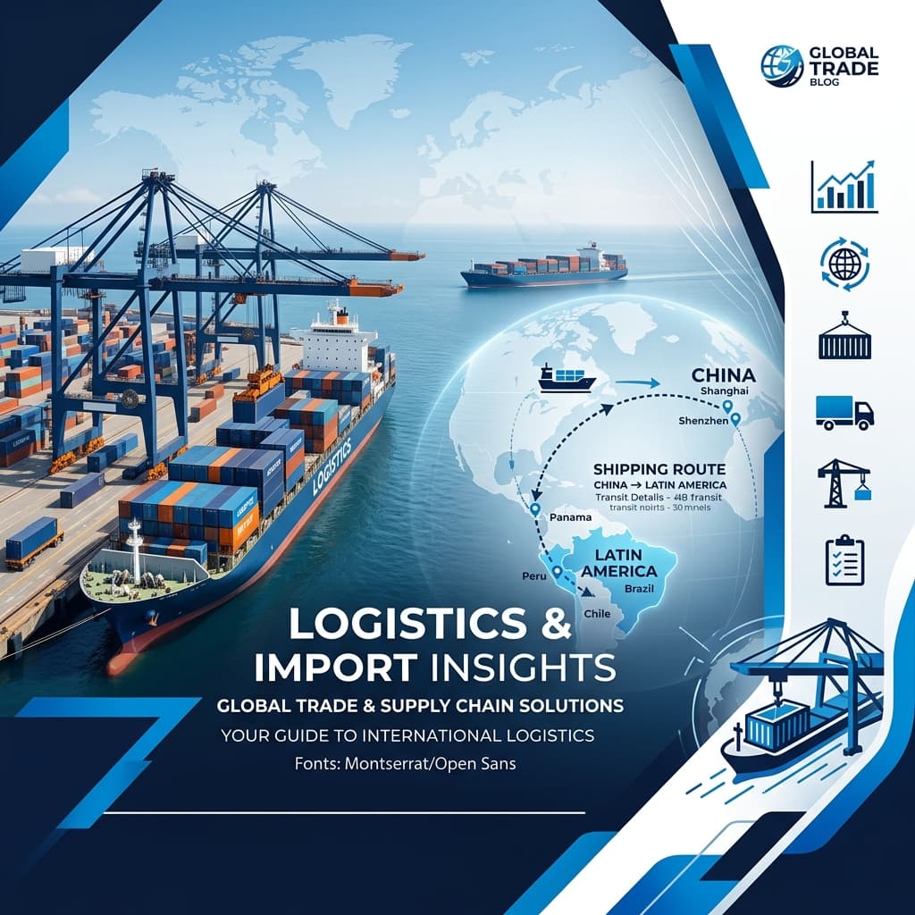 Cómo Importar de China a LATAM: Guía Completa de Logística