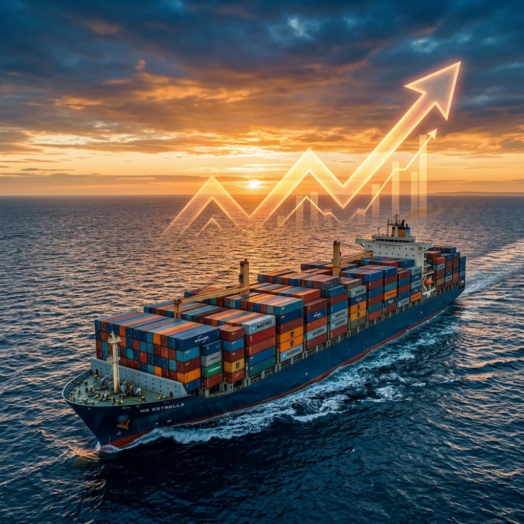 Flete desde Asia 2026: Tarifas de Contenedor Superan USD 6.500 y Siguen Subiendo